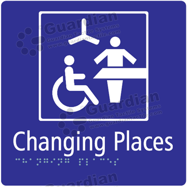 Changing Places in Blue (180x180) [GBS-03CP-BL]