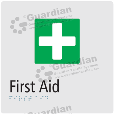 First Aid in Silver (180x180) [GBS-03FA-SV]