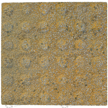 Warning integrated rough yellow concrete tactile (300x300x60mm) 