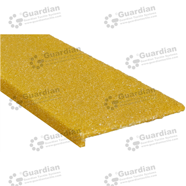 Fibreglass Stair Nosing 10x70 (3.62M Length) - Yellow [FBR-017010-YL]