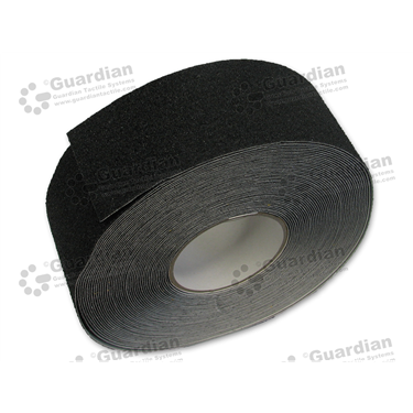 Black anti-slip silicon carbide tape (60mm) with adhesive [TAPE-C-60BK]